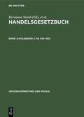 Brüggemann / Fischer / Ratz |  §§ 425–460 | eBook | Sack Fachmedien