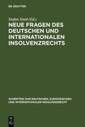 Smid |  Neue Fragen des deutschen und internationalen Insolvenzrechts | eBook | Sack Fachmedien