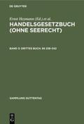 Emmerich / Heymann |  Drittes Buch: §§ 238-342 | Buch |  Sack Fachmedien