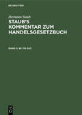 Staub / Schmidt / Pinner |  §§ 178¿342 | Buch |  Sack Fachmedien