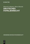 Lehmann / Henrich |  Deutsches Familienrecht | eBook | Sack Fachmedien
