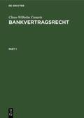 Canaris |  Bankvertragsrecht | Buch |  Sack Fachmedien