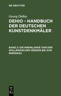 Adenauer / Kubach / Kutsch |  Die Rheinlande von der holländischen Grenze bis zum Rheingau | eBook | Sack Fachmedien