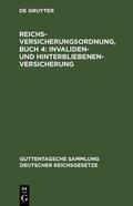 Follmann / Jaup |  Reichsversicherungsordnung, Buch 4: Invaliden- und Hinterbliebenen-versicherung | eBook | Sack Fachmedien