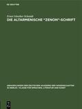 Schmidt |  Die Altarmenische "Zenon"-Schrift | Buch |  Sack Fachmedien