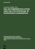 Schüßler |  Die Oktoberrevolution und die Staatsfrage im Marxismus-Leninismus | Buch |  Sack Fachmedien