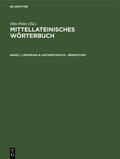 Lehmann / Prinz / Stroux |  Authentisatus ¿ beneficium | Buch |  Sack Fachmedien