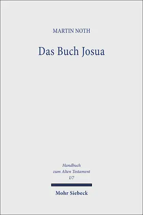 Noth |  Das Buch Josua | Buch |  Sack Fachmedien