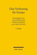 Beckmann / Dieringer / Hufeld |  Verfassung f. Europa | Buch |  Sack Fachmedien