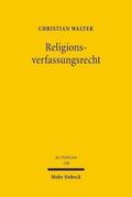 Walter |  Religionsverfassungsrecht | Buch |  Sack Fachmedien