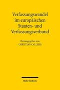 Calliess |  Verfassungswandel im europäischen Staaten- und Verfassungsbund | Buch |  Sack Fachmedien