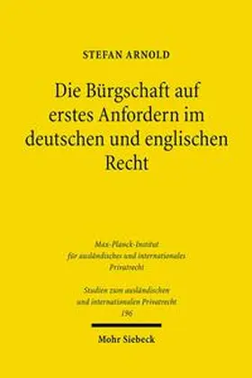 Arnold |  Arnold, S: Bürgschaft auf erstes Anfordern | Buch |  Sack Fachmedien
