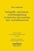 Aukhatov |  Durchgriffs- und Existenzvernichtungshaftung im deutschen und russischen Sach- und Kollisionsrecht | Buch |  Sack Fachmedien