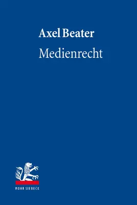 Beater |  Medienrecht | eBook | Sack Fachmedien
