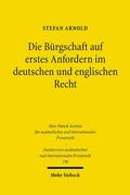 Arnold |  Die Bürgschaft auf erstes Anfordern im deutschen und englischen Recht | eBook | Sack Fachmedien