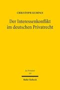 Kumpan |  Der Interessenkonflikt im Deutschen Privatrecht | eBook | Sack Fachmedien