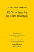 Allwörden |  US-Terrorlisten im deutschen Privatrecht | eBook | Sack Fachmedien