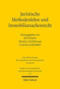 Huang / Schubert |  Juristische Methodenlehre und Immobiliarsachenrecht | eBook | Sack Fachmedien