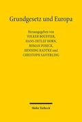 Bouffier / Poseck / Horn |  Grundgesetz und Europa | Buch |  Sack Fachmedien