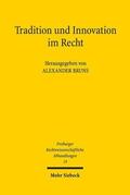 Bruns |  Tradition und Innovation im Recht | Buch |  Sack Fachmedien