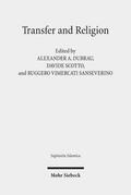 Dubrau / Scotto / Vimercati Sanseverino |  Transfer and Religion | Buch |  Sack Fachmedien