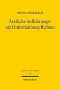 Hegerfeld |  Ärztliche Aufklärungs- und Informationspflichten | Buch |  Sack Fachmedien