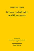 Picker |  Genossenschaftsidee und Governance | eBook | Sack Fachmedien