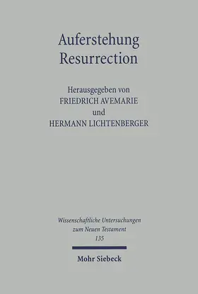 Avemarie / Lichtenberger |  Auferstehung - Resurrection | eBook | Sack Fachmedien