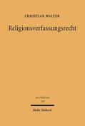 Walter |  Religionsverfassungsrecht | eBook | Sack Fachmedien