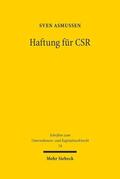 Asmussen |  Haftung für CSR | Buch |  Sack Fachmedien