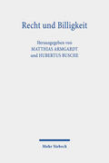 Armgardt / Busche |  Recht und Billigkeit | eBook | Sack Fachmedien