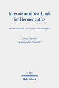 Figal / Zimmermann |  International Yearbook for Hermeneutics/Internationales Jahrbuch für Hermeneutik | Buch |  Sack Fachmedien