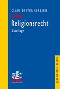 Classen |  Religionsrecht | eBook | Sack Fachmedien
