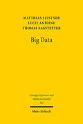 Leistner / Antoine / Sagstetter |  Big Data | eBook | Sack Fachmedien
