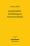 Könen |  Gesellschafter-Exithaftung im Personenverband | eBook | Sack Fachmedien