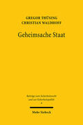 Thüsing / Waldhoff |  Geheimsache Staat | Buch |  Sack Fachmedien