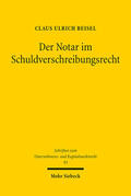 Beisel |  Der Notar im Schuldverschreibungsrecht | Buch |  Sack Fachmedien