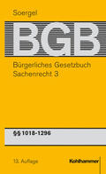 Soergel / Habersack / Siebert |  Bürgerliches Gesetzbuch mit Einführungsgesetz und Nebengesetzen (BGB) | Buch |  Sack Fachmedien