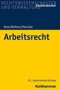 Brox / Rüthers / Henssler |  Arbeitsrecht | eBook | Sack Fachmedien