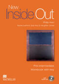 Kay / Jones / Kerr |  New Inside Out Pre-Intermediate. Workbook with Audio-CD and Key | Buch |  Sack Fachmedien