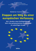 Hummer / Busek |  Etappen am Weg zu einer europäischen Verfassung | Buch |  Sack Fachmedien