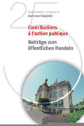 Chappelet |  Contributions à l'action publique - Beiträge zum öffentlichen Handeln | Buch |  Sack Fachmedien