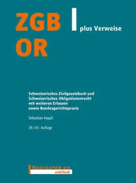 Aeppli |  ZGB/OR plus Verweise | Buch |  Sack Fachmedien