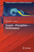 Bader |  Sound - Perception - Performance | eBook | Sack Fachmedien