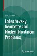 Popov |  Lobachevsky Geometry and Modern Nonlinear Problems | Buch |  Sack Fachmedien