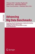 Rabl / Raghunath / Baru |  Advancing Big Data Benchmarks | Buch |  Sack Fachmedien