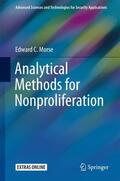 Morse |  Analytical Methods for Nonproliferation | Buch |  Sack Fachmedien