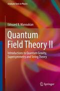 Manoukian |  Quantum Field Theory II | Buch |  Sack Fachmedien