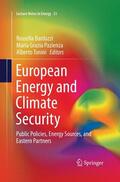 Bardazzi / Tonini / Pazienza |  European Energy and Climate Security | Buch |  Sack Fachmedien