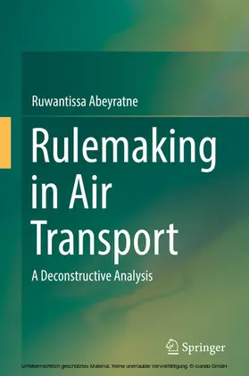 Abeyratne |  Rulemaking in Air Transport | eBook | Sack Fachmedien